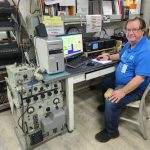 David KB7GFL operating aboard the USS Missouri as KH6BB in 2023. David KB7GFL operating aboard the USS Missouri as KH6BB in 2023.